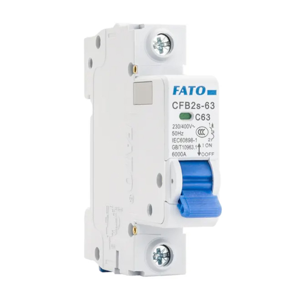 CFB2S-63 MCB DIN Rail CA Circuito miniatura
